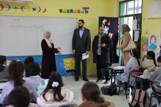 اختتام الجولة التفقدية لمدارس مدينة البيرة