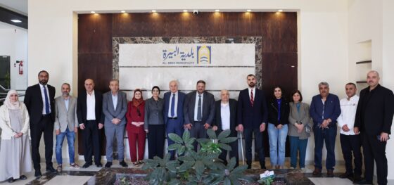 المهندس منيف طريش رئيسًا لبلدية البيرة والمحامي أمجد  الشلة نائبًا للرئيس